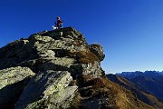 Cima di Lemma e Pizzo Scala (quasi) ad anello dalla Baita del Camoscio il 10 dic. 2015 - FOTOGALLERY